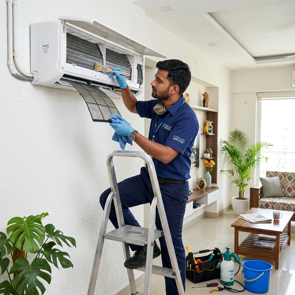 AC repair and deep cleaning service at home in Pune